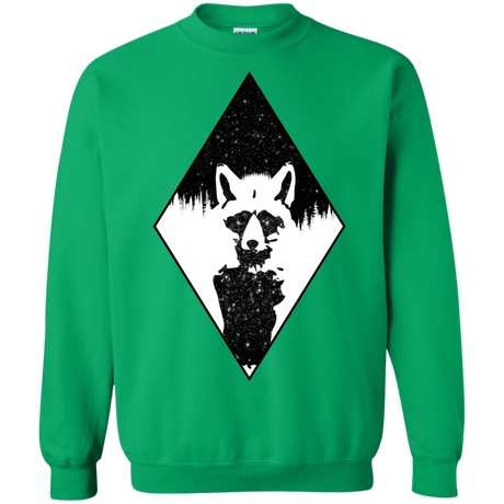 Sweatshirts Irish Green / S Starry Raccoon Crewneck Sweatshirt