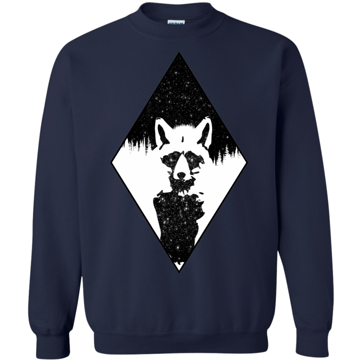 Sweatshirts Navy / S Starry Raccoon Crewneck Sweatshirt