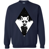 Sweatshirts Navy / S Starry Raccoon Crewneck Sweatshirt