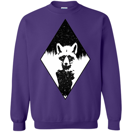 Sweatshirts Purple / S Starry Raccoon Crewneck Sweatshirt