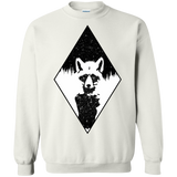 Sweatshirts White / S Starry Raccoon Crewneck Sweatshirt