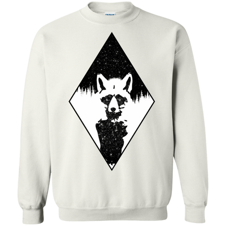 Sweatshirts White / S Starry Raccoon Crewneck Sweatshirt