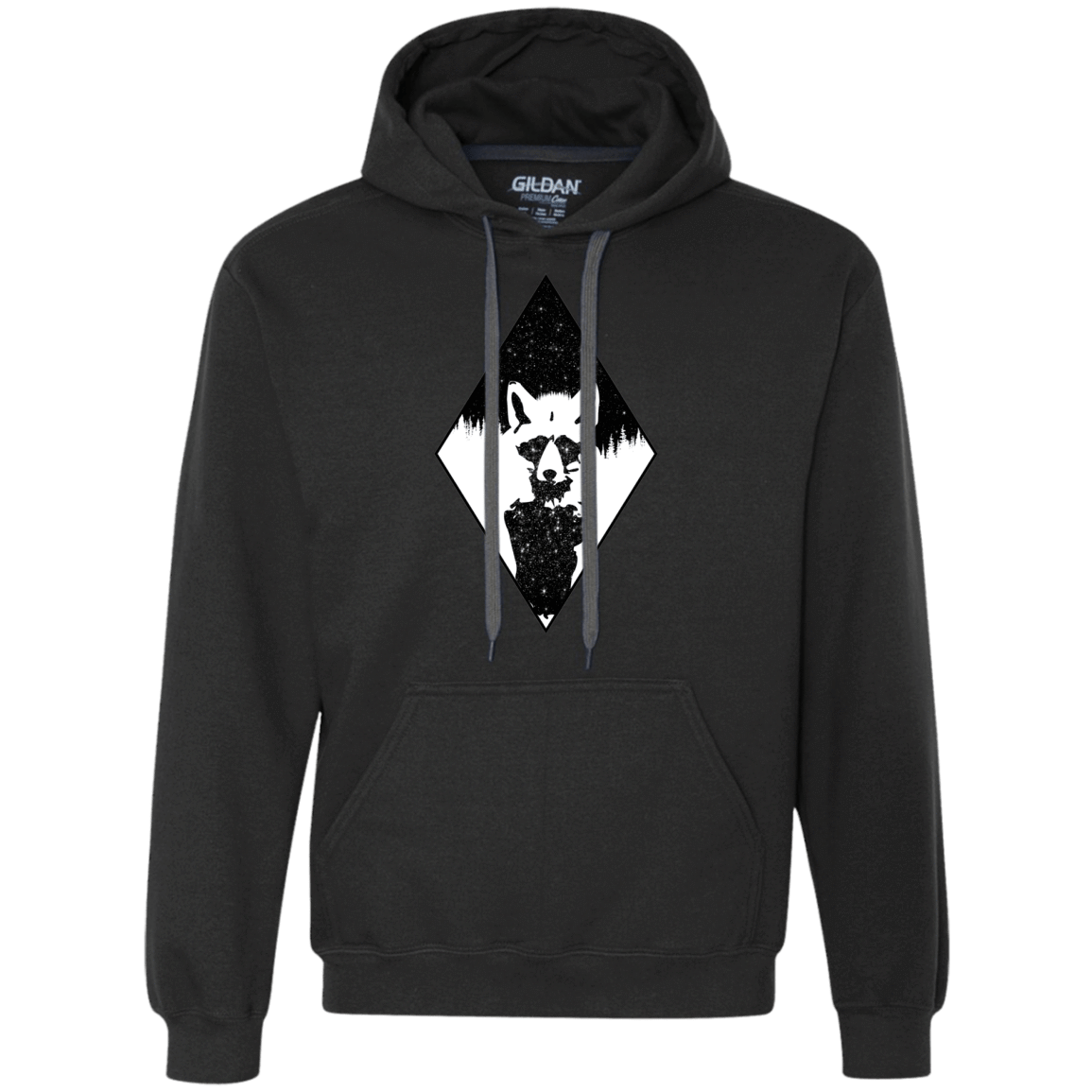 Sweatshirts Black / S Starry Raccoon Premium Fleece Hoodie