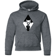 Sweatshirts Dark Heather / YS Starry Raccoon Youth Hoodie