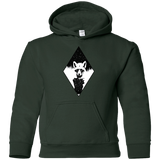 Sweatshirts Forest Green / YS Starry Raccoon Youth Hoodie
