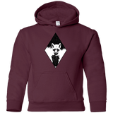 Sweatshirts Maroon / YS Starry Raccoon Youth Hoodie