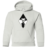 Sweatshirts White / YS Starry Raccoon Youth Hoodie