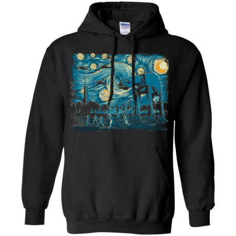 Sweatshirts Black / Small Starry Scarif Pullover Hoodie