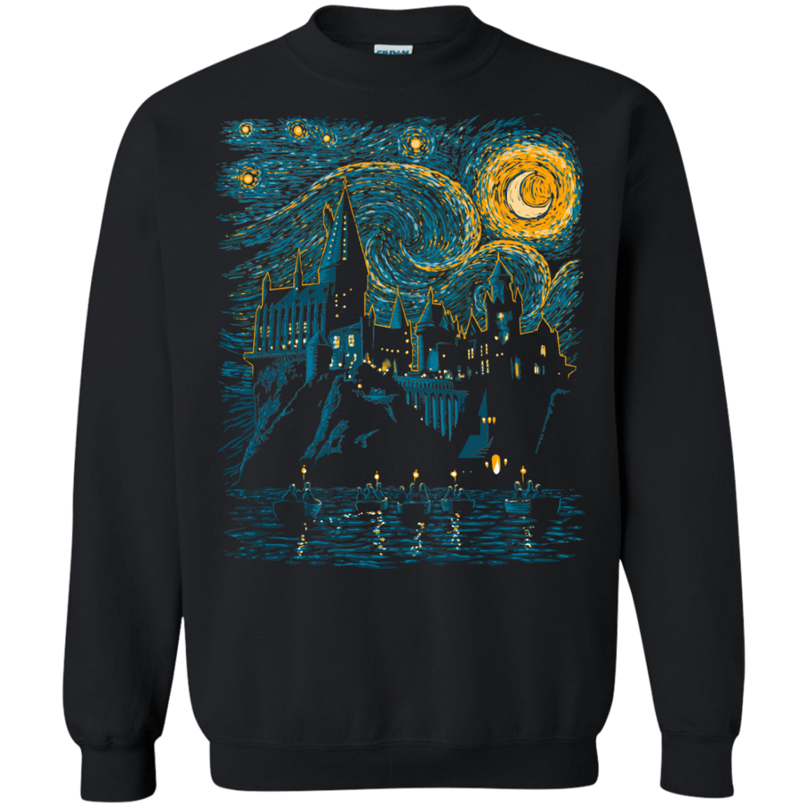 Sweatshirts Black / S Starry School Crewneck Sweatshirt