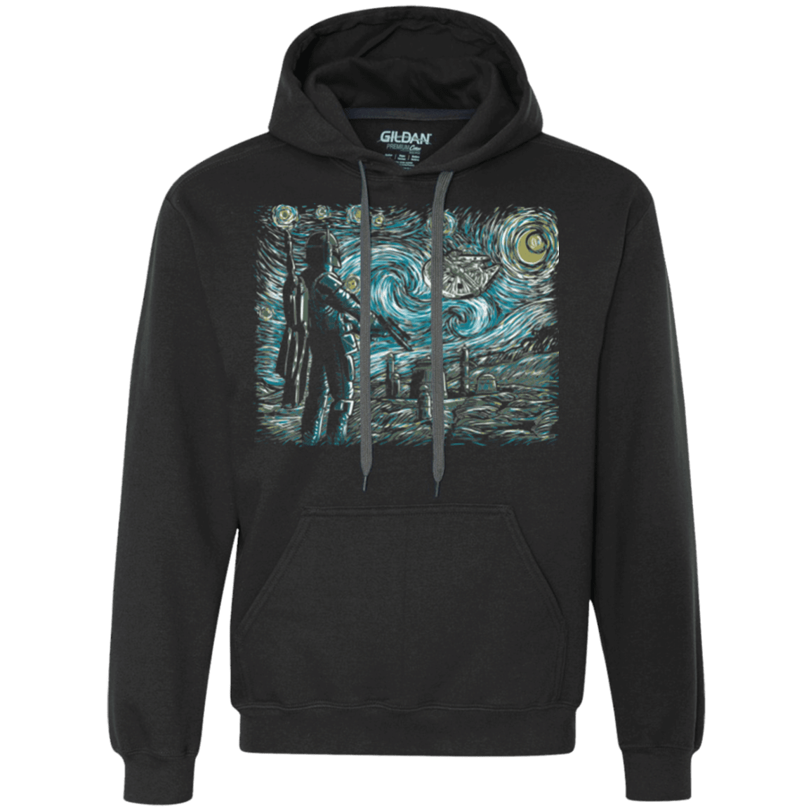 Sweatshirts Black / Small Starry Wars Premium Fleece Hoodie