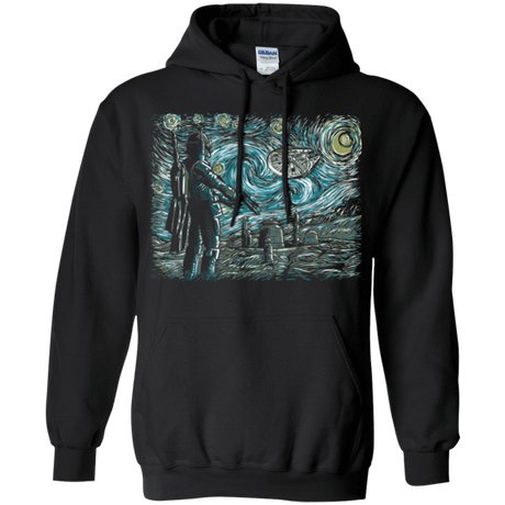 Sweatshirts Black / Small Starry Wars Pullover Hoodie