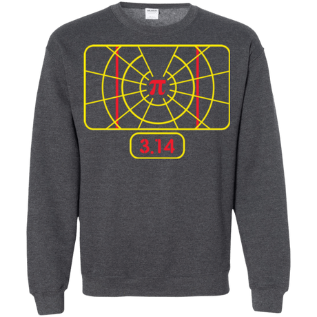 Sweatshirts Dark Heather / Small Stay on Pi Crewneck Sweatshirt