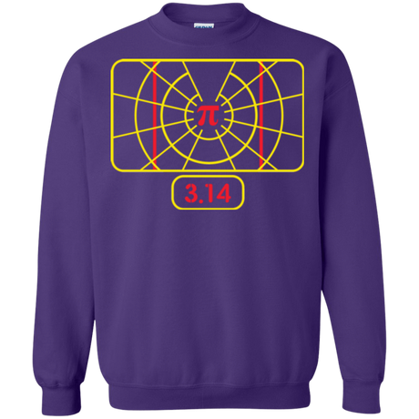 Sweatshirts Purple / Small Stay on Pi Crewneck Sweatshirt