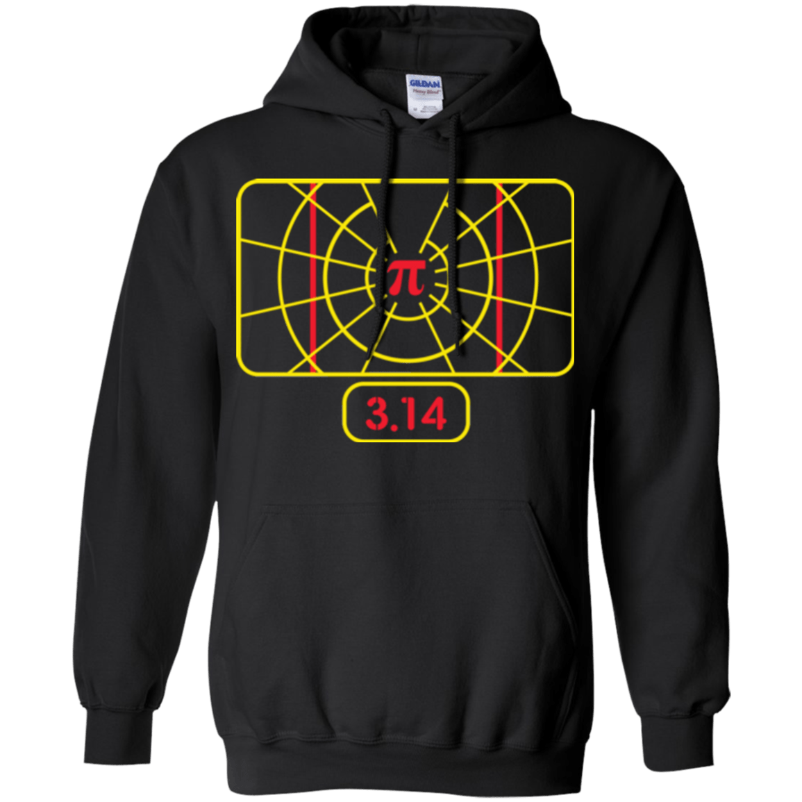 Sweatshirts Black / Small Stay on Pi Pullover Hoodie