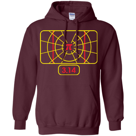 Sweatshirts Maroon / Small Stay on Pi Pullover Hoodie
