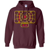 Sweatshirts Maroon / Small Stay on Pi Pullover Hoodie