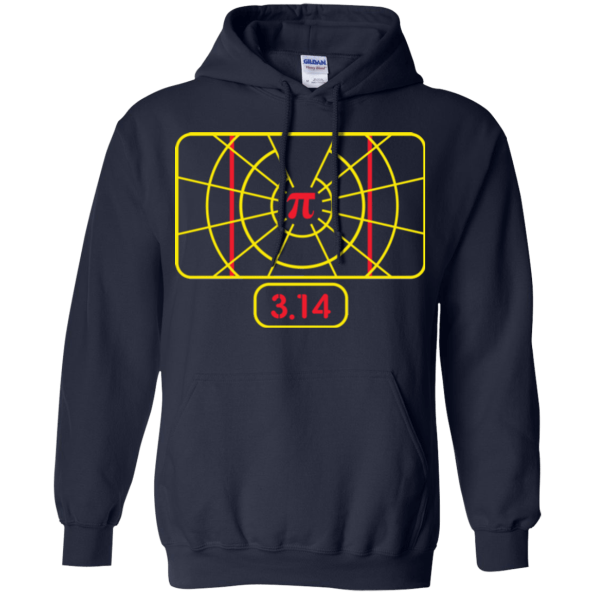 Sweatshirts Navy / Small Stay on Pi Pullover Hoodie