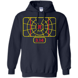 Sweatshirts Navy / Small Stay on Pi Pullover Hoodie