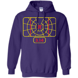 Sweatshirts Purple / Small Stay on Pi Pullover Hoodie