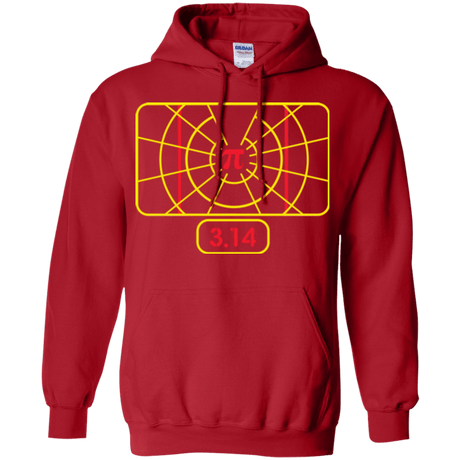 Sweatshirts Red / Small Stay on Pi Pullover Hoodie