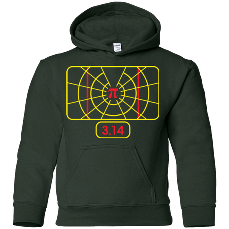 Sweatshirts Forest Green / YS Stay on Pi Youth Hoodie