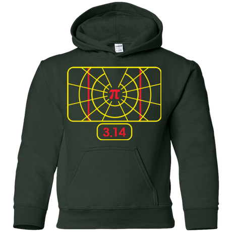 Sweatshirts Forest Green / YS Stay on Pi Youth Hoodie