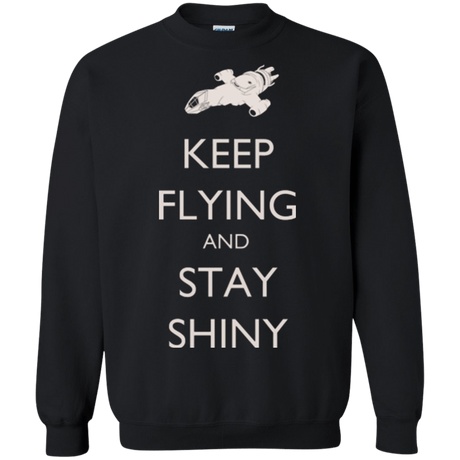 Sweatshirts Black / Small Stay Shiny Crewneck Sweatshirt