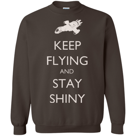Sweatshirts Dark Chocolate / Small Stay Shiny Crewneck Sweatshirt