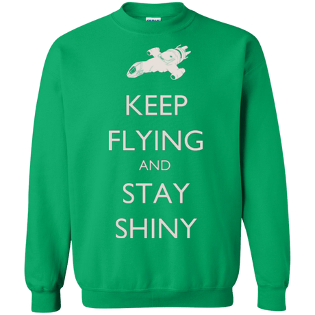 Sweatshirts Irish Green / Small Stay Shiny Crewneck Sweatshirt