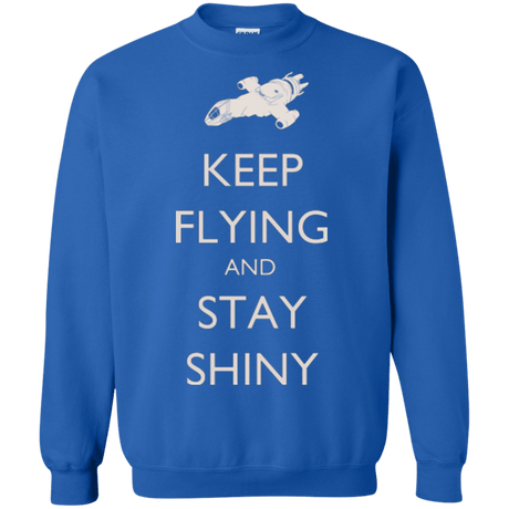 Sweatshirts Royal / Small Stay Shiny Crewneck Sweatshirt