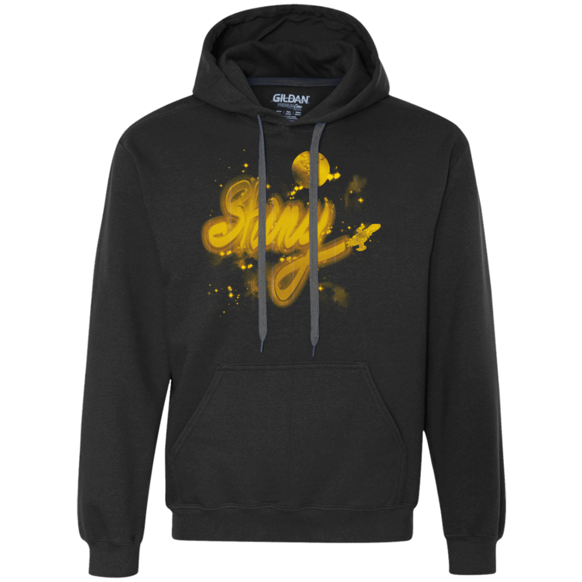 Sweatshirts Black / S Stay Shiny Premium Fleece Hoodie