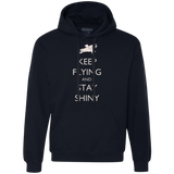Sweatshirts Navy / Small Stay Shiny Premium Fleece Hoodie