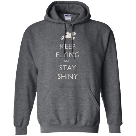 Sweatshirts Dark Heather / Small Stay Shiny Pullover Hoodie
