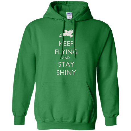 Sweatshirts Irish Green / Small Stay Shiny Pullover Hoodie