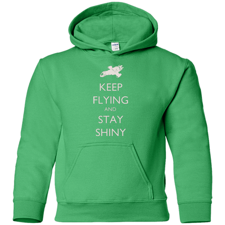 Sweatshirts Irish Green / YS Stay Shiny Youth Hoodie