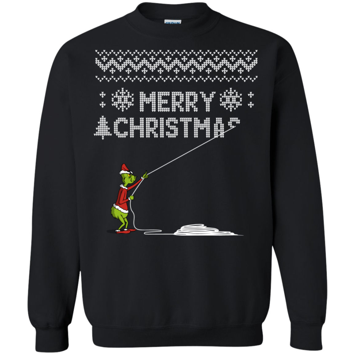 Sweatshirts Black / S Stealing Christmas 1.0 Crewneck Sweatshirt