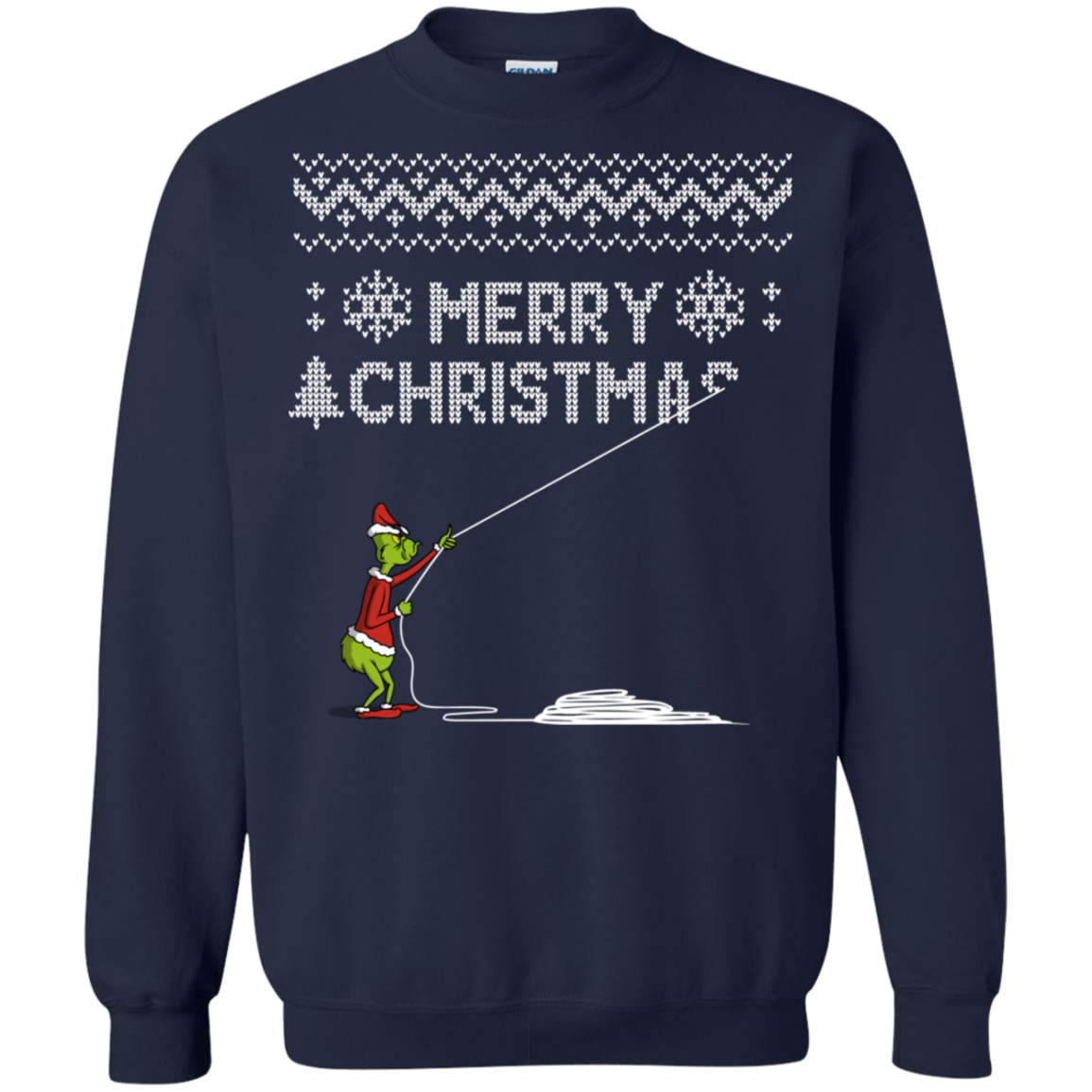 Sweatshirts Navy / S Stealing Christmas 1.0 Crewneck Sweatshirt