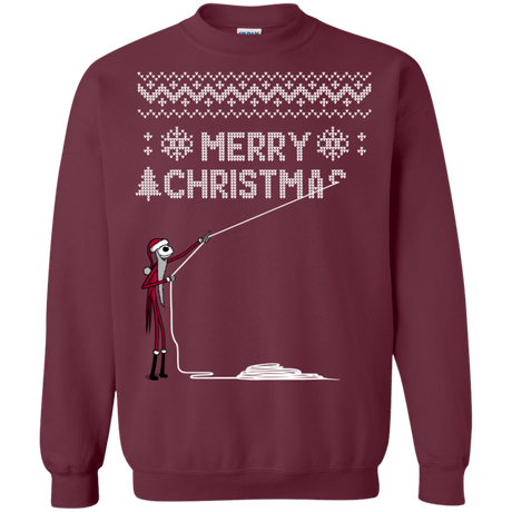 Sweatshirts Maroon / S Stealing Christmas 2.0 Crewneck Sweatshirt