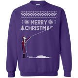 Sweatshirts Purple / S Stealing Christmas 2.0 Crewneck Sweatshirt