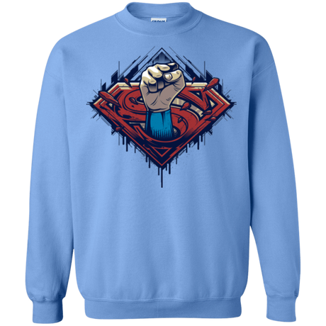 Sweatshirts Carolina Blue / Small Steel Hero Crewneck Sweatshirt