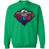 Sweatshirts Irish Green / Small Steel Hero Crewneck Sweatshirt