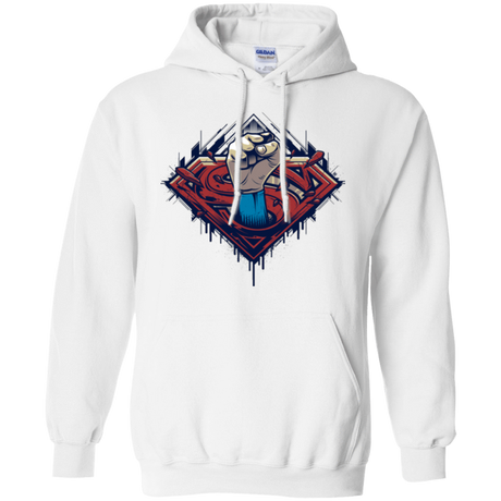 Sweatshirts White / Small Steel Hero Pullover Hoodie