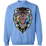 Sweatshirts Carolina Blue / S Stencil Lion Crewneck Sweatshirt