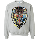 Sweatshirts Sport Grey / S Stencil Lion Crewneck Sweatshirt