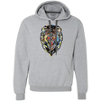 Sweatshirts Sport Grey / S Stencil Lion Premium Fleece Hoodie