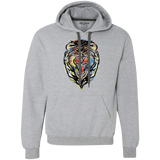 Sweatshirts Sport Grey / S Stencil Lion Premium Fleece Hoodie