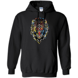Sweatshirts Black / S Stencil Lion Pullover Hoodie