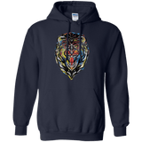 Sweatshirts Navy / S Stencil Lion Pullover Hoodie