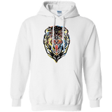 Sweatshirts White / S Stencil Lion Pullover Hoodie