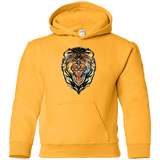Sweatshirts Gold / YS Stencil Lion Youth Hoodie